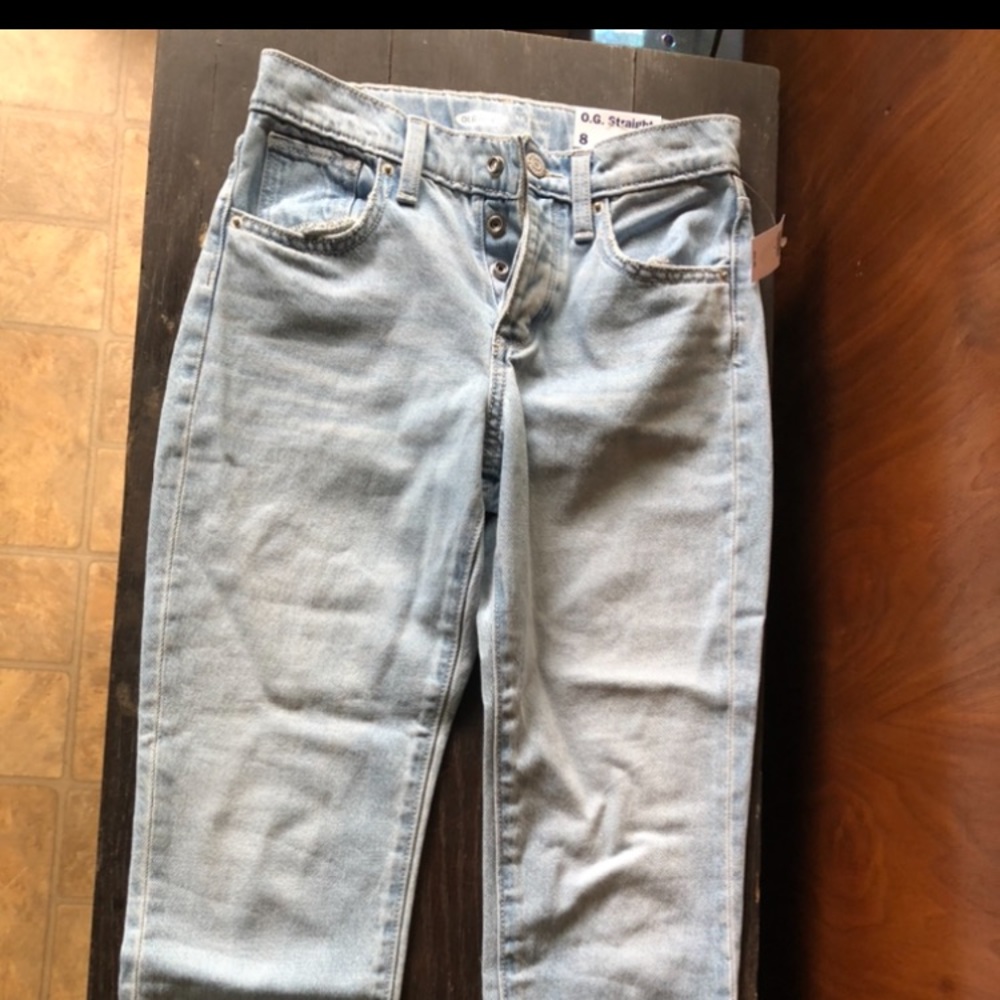 O.G. Straight High Rise - Old Navy mom jeans